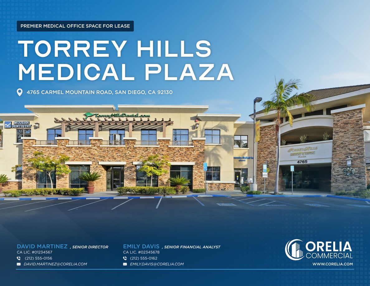 Healthcare Brochure sample, page 1 of 8