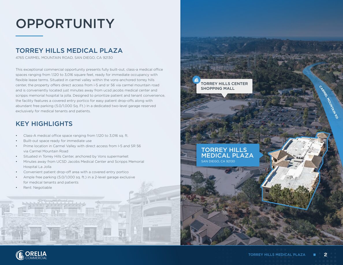 Healthcare Brochure sample, page 2 of 8