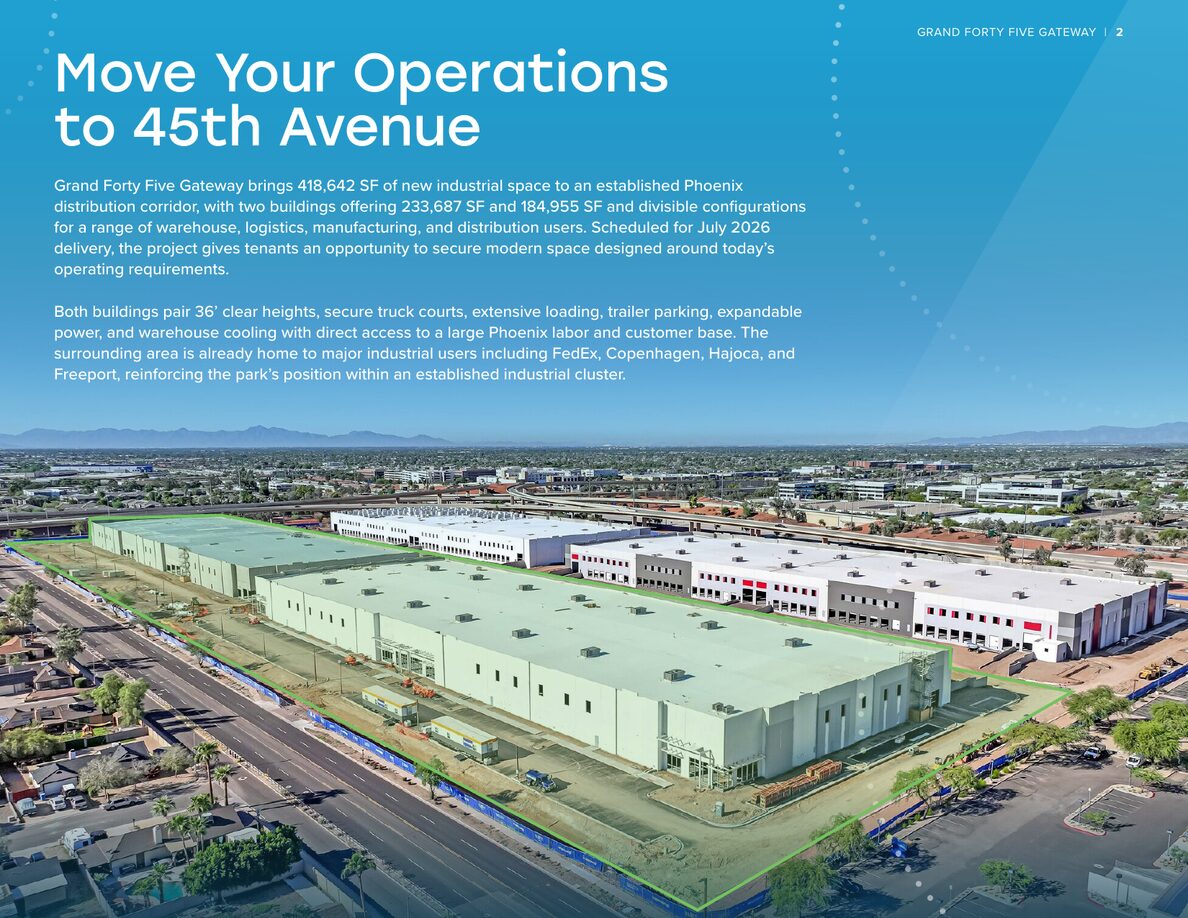 Industrial Brochure sample, page 2 of 7