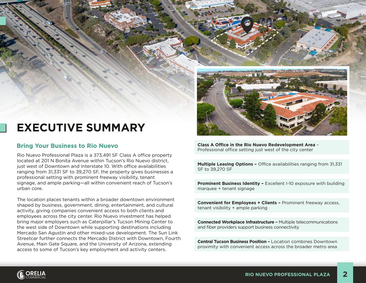 Office Brochure sample, page 2 of 12