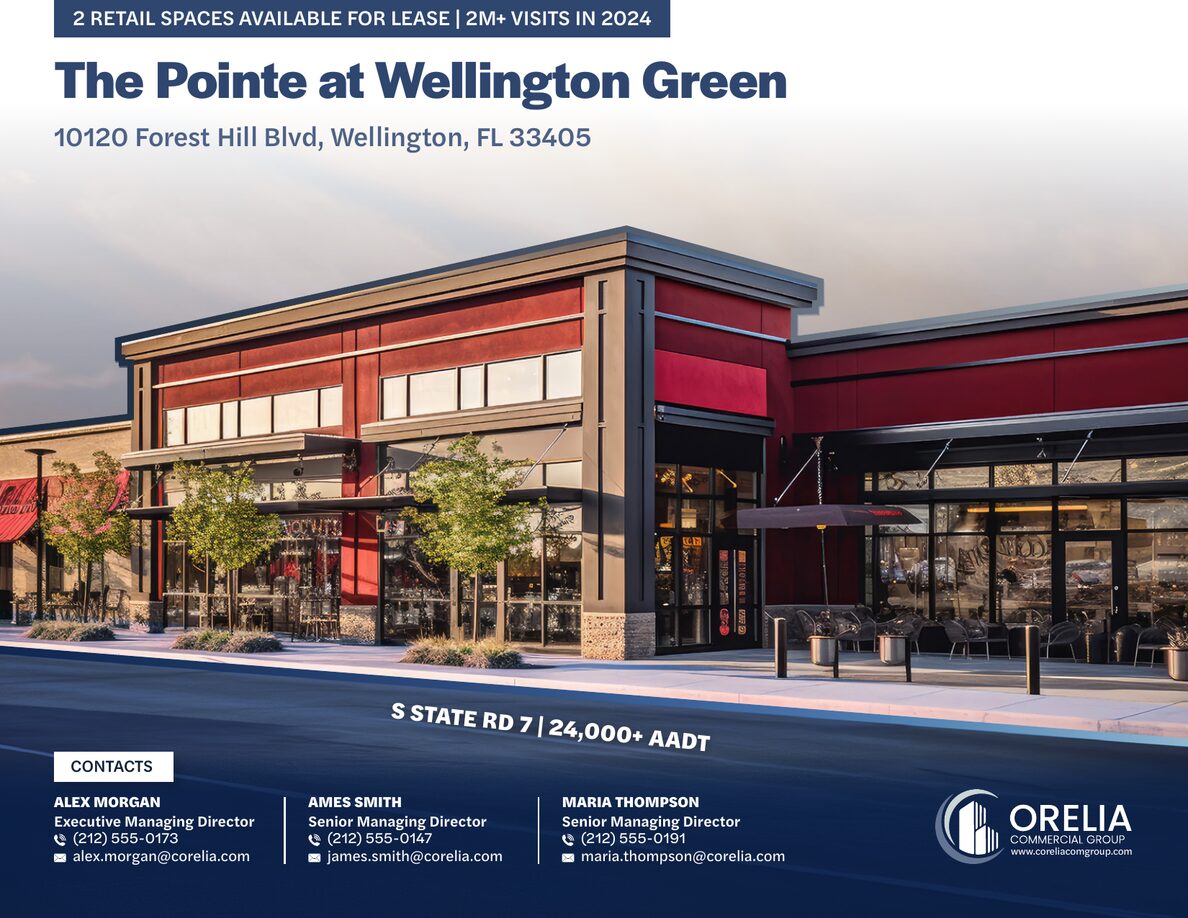 Retail Brochure sample, page 1 of 8